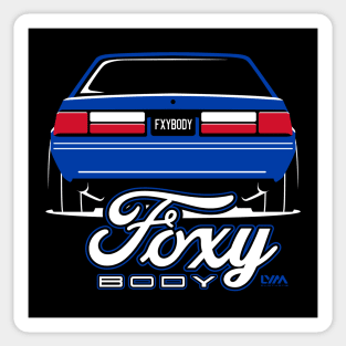 Foxy Body Ford Mustang Sticker